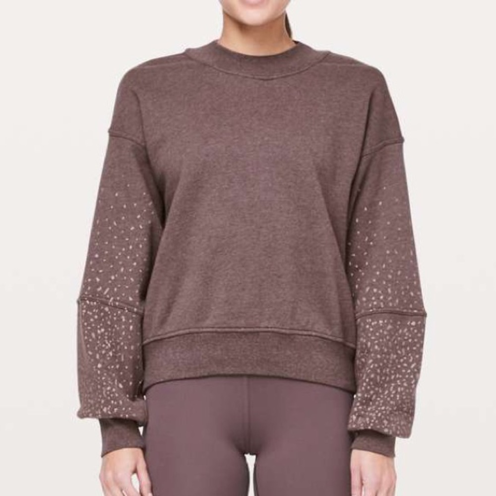 Lululemon x SoulCycle: To the Beat Sweatshirt.
